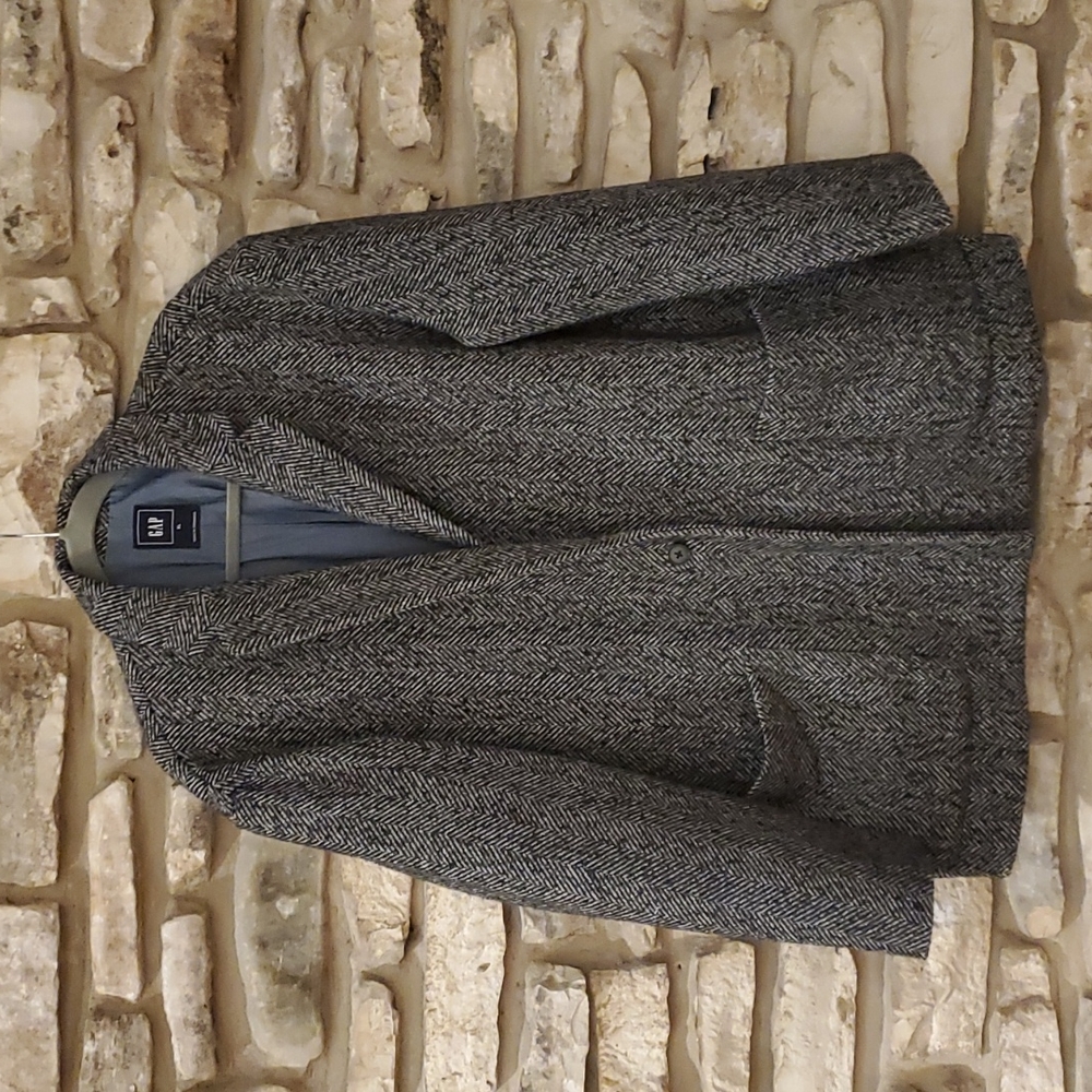 GAP Recycled Wool Blend Blazer (XL)